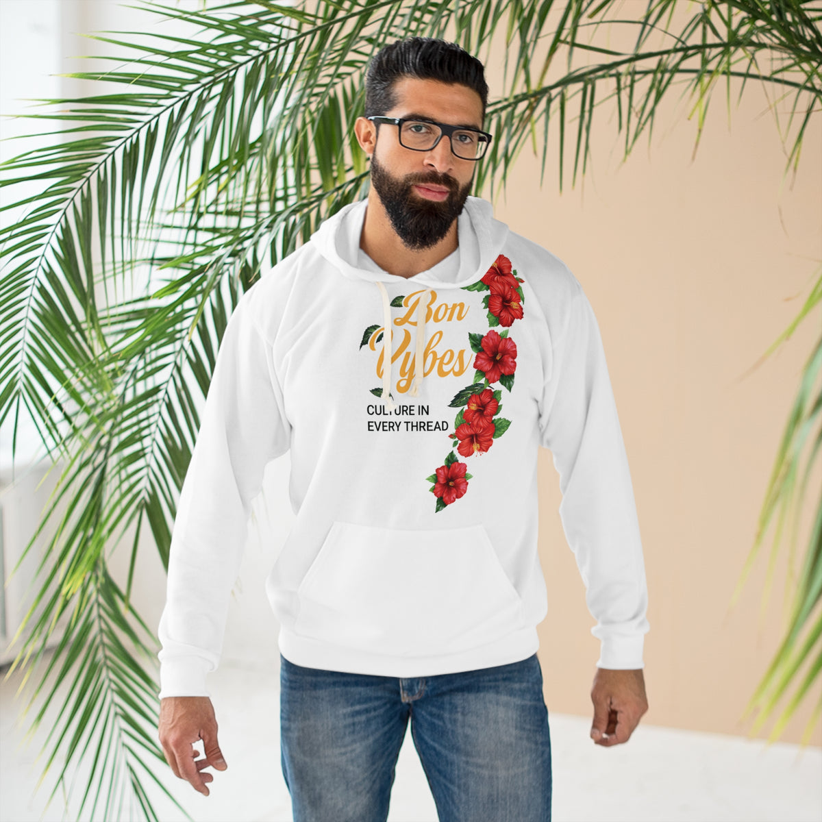 Bon Vybes Unisex Pullover Hoodie