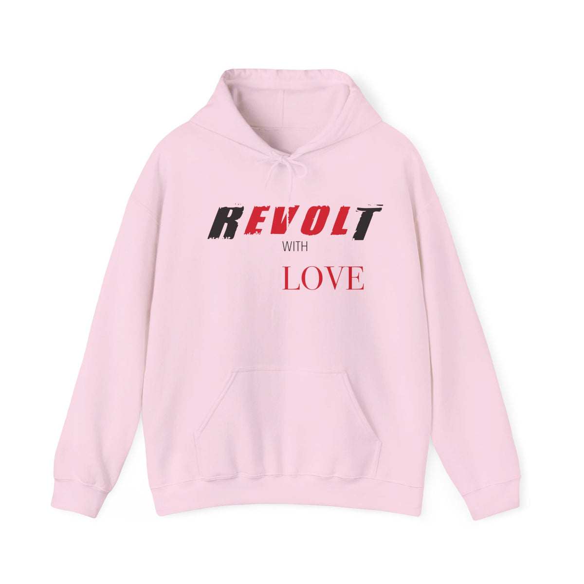 Revolt With Love Unisex Hooded Sweatshirt